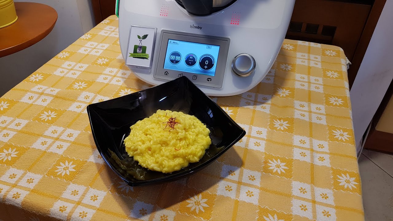 riso allo zafferano con il bimby