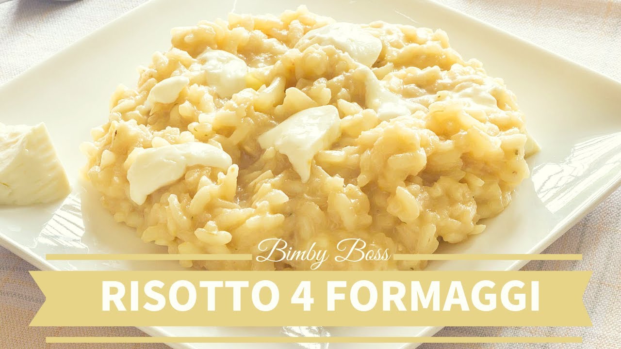 risotto ai formaggi con il bimby