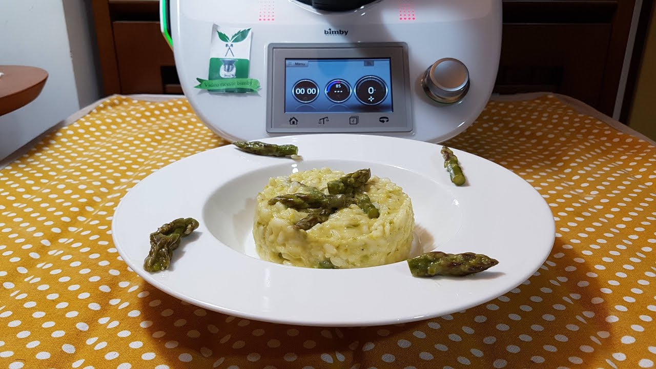 risotto con asparagi e pancetta bimby