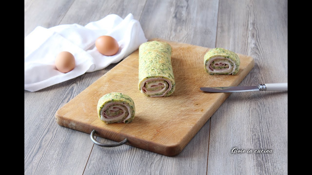 rotolo di frittata al tonno e philadelphia