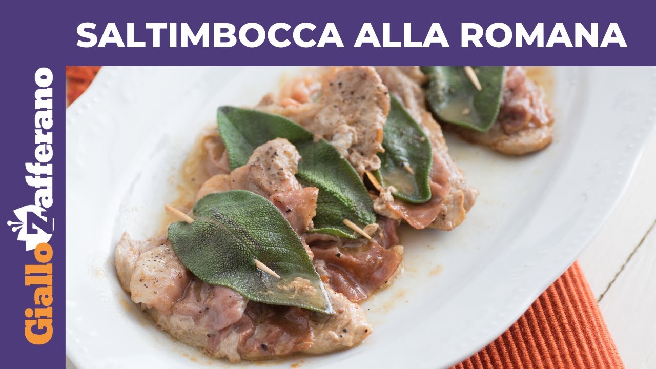 saltimbocca alla romana con prosciutto cotto