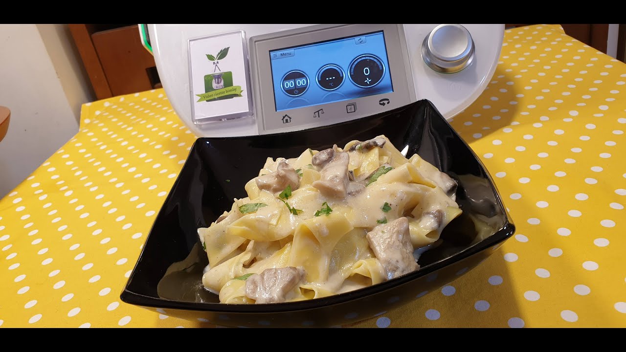 tagliatelle ai funghi con il bimby