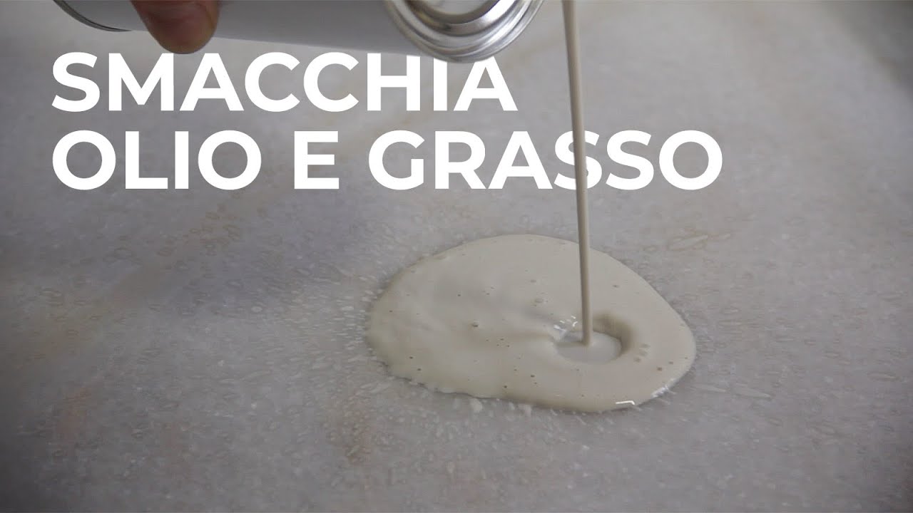 togliere macchie di olio sul cotto