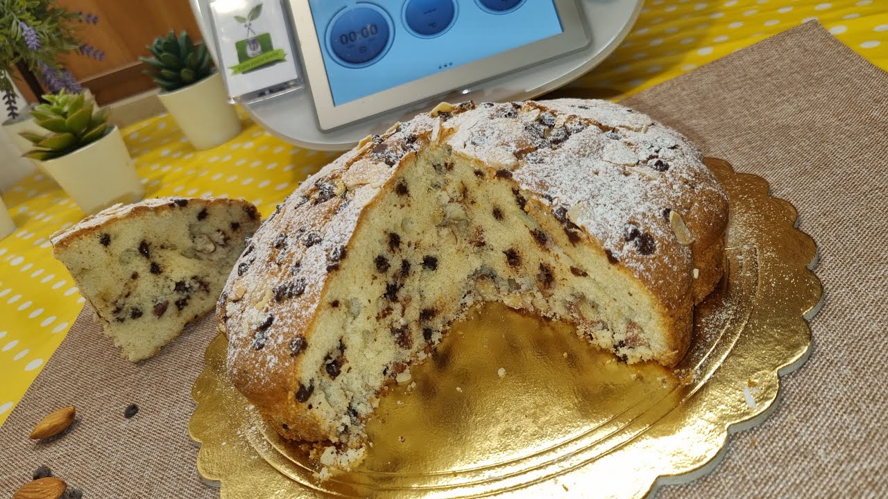 torta alle mandorle e cioccolato bimby