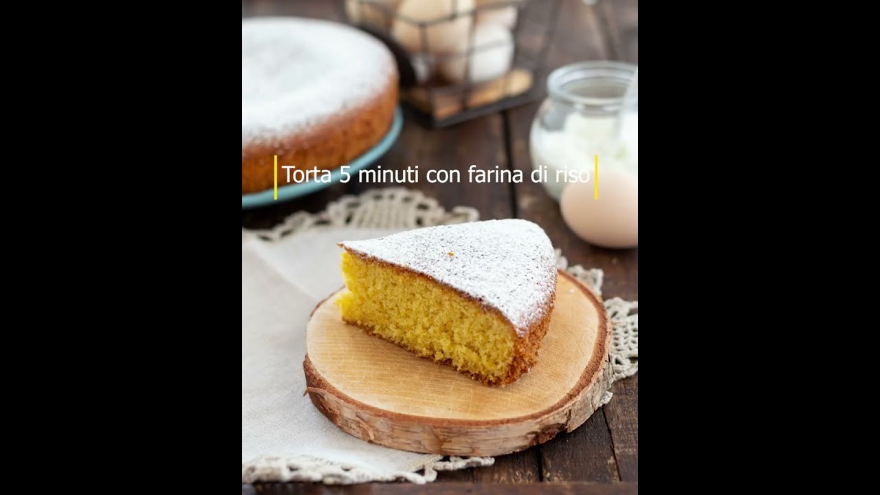 torta con farina di riso bimby