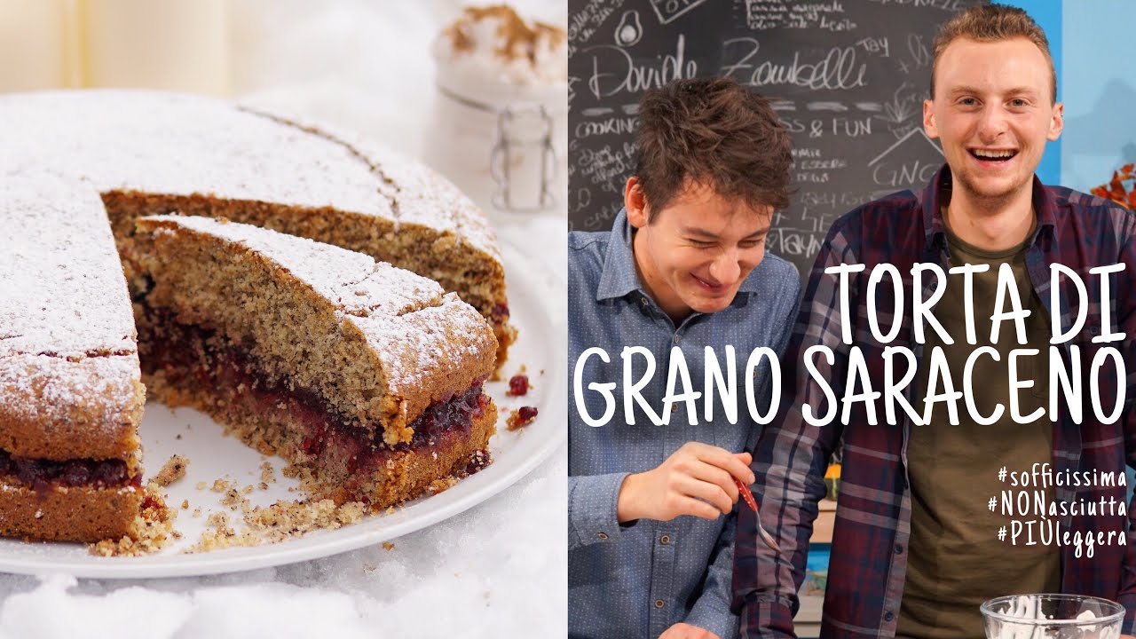 torta di grano saraceno senza burro