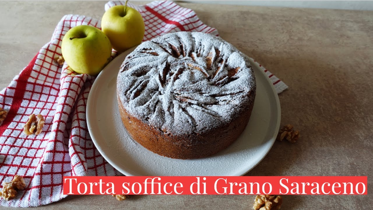 torta di mele yogurt e grano saraceno