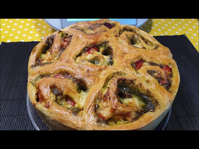 torta di rose salata con bimby