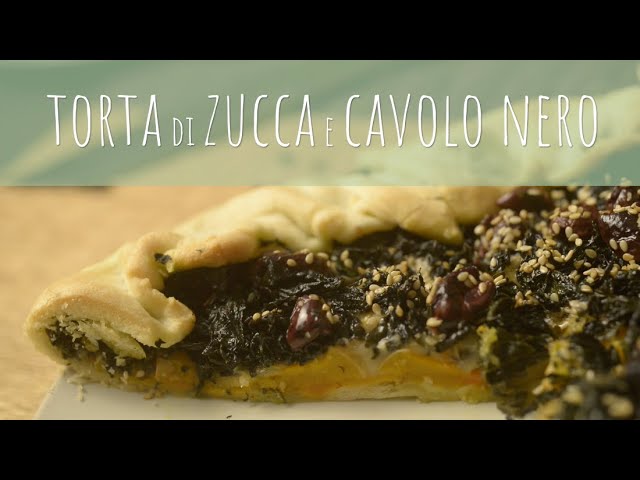 torta salata cavolo nero e zucca
