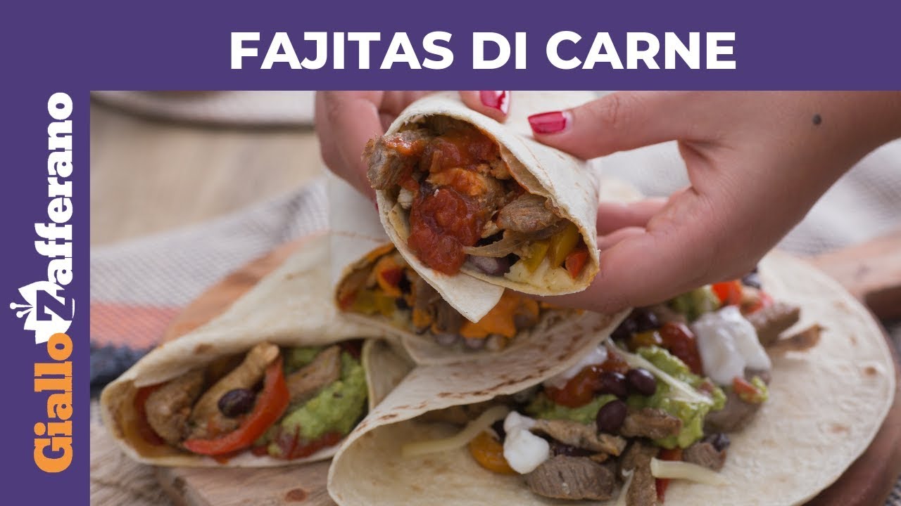 tortillas con carne macinata e peperoni