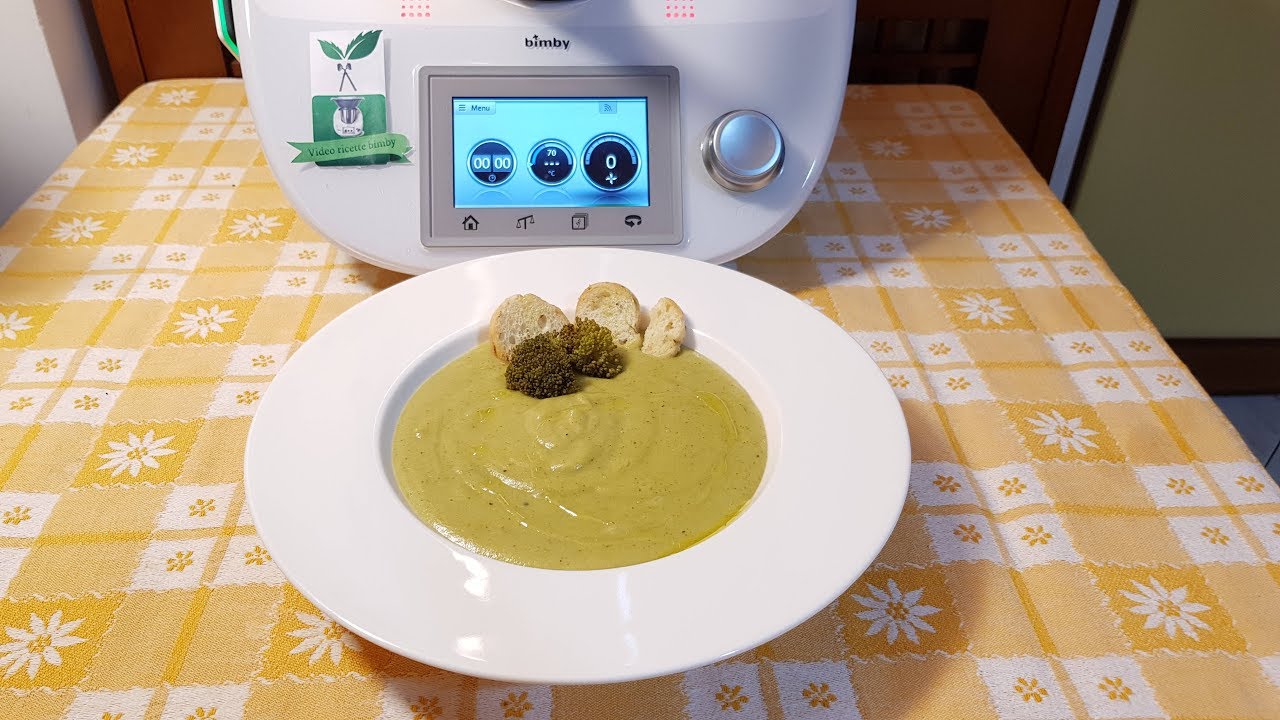 vellutata di broccoli e patate bimby