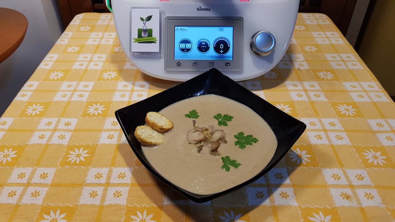 vellutata di funghi e patate bimby