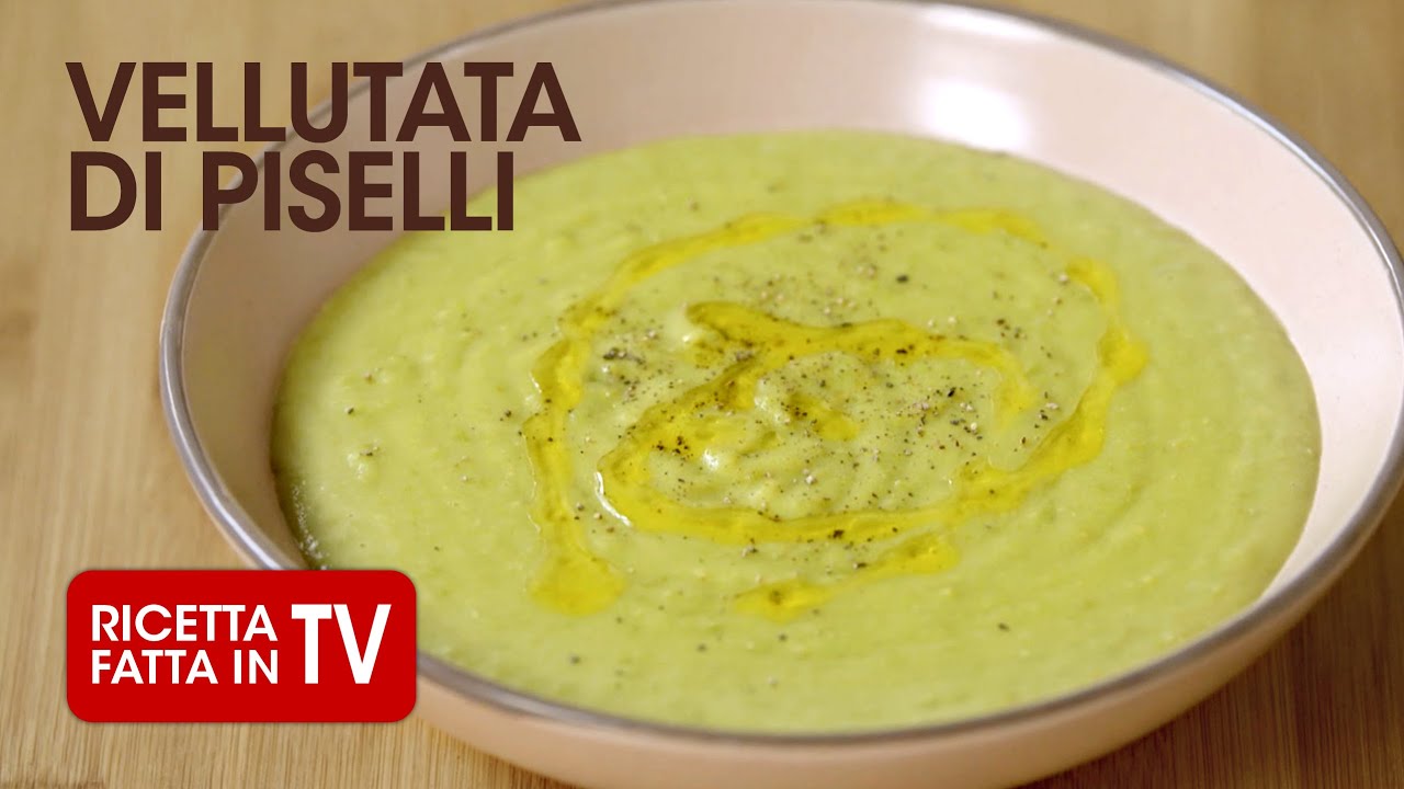 vellutata di piselli e patate bimby