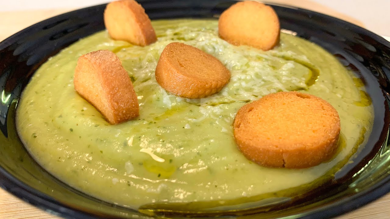 vellutata di zucchine bimby senza patate