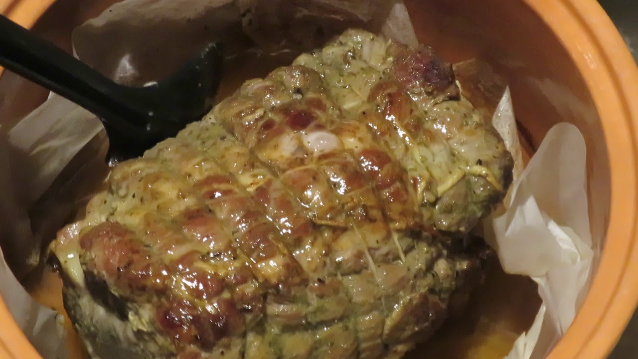 arrosto di coppa di maiale al forno