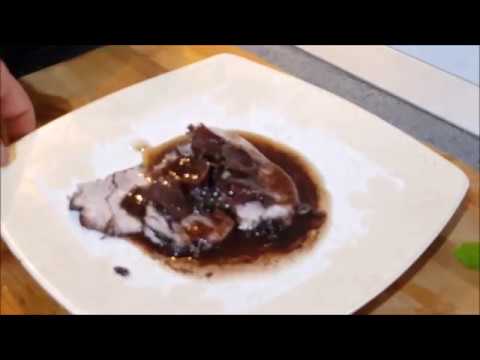 arrosto di maiale al vino rosso