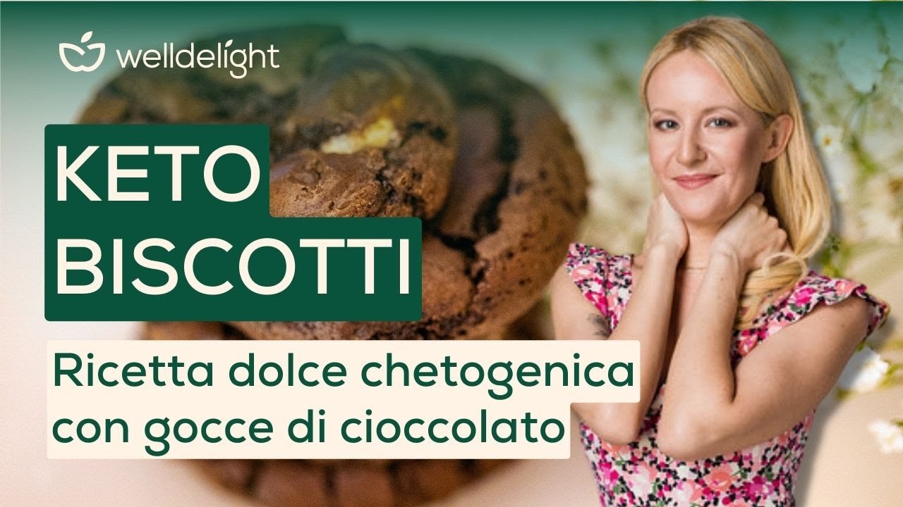 biscotti keto con farina di mandorle e cioccolato