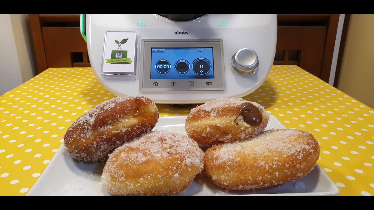 bomboloni alla crema con il bimby