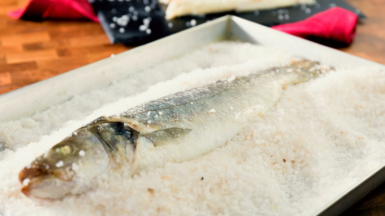 branzino al sale tempi di cottura