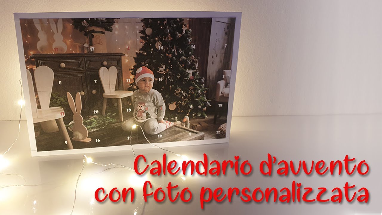 calendario avvento foto fai da te