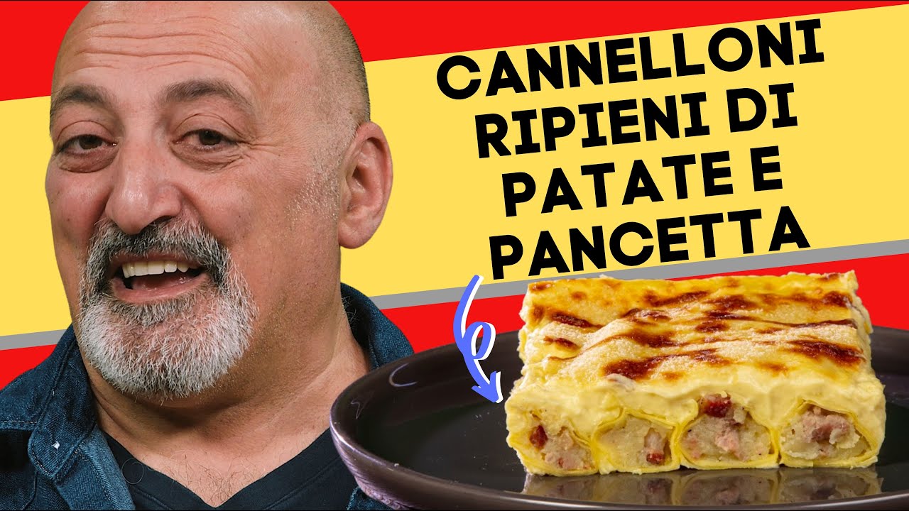 cannelloni ripieni di patate e ricotta