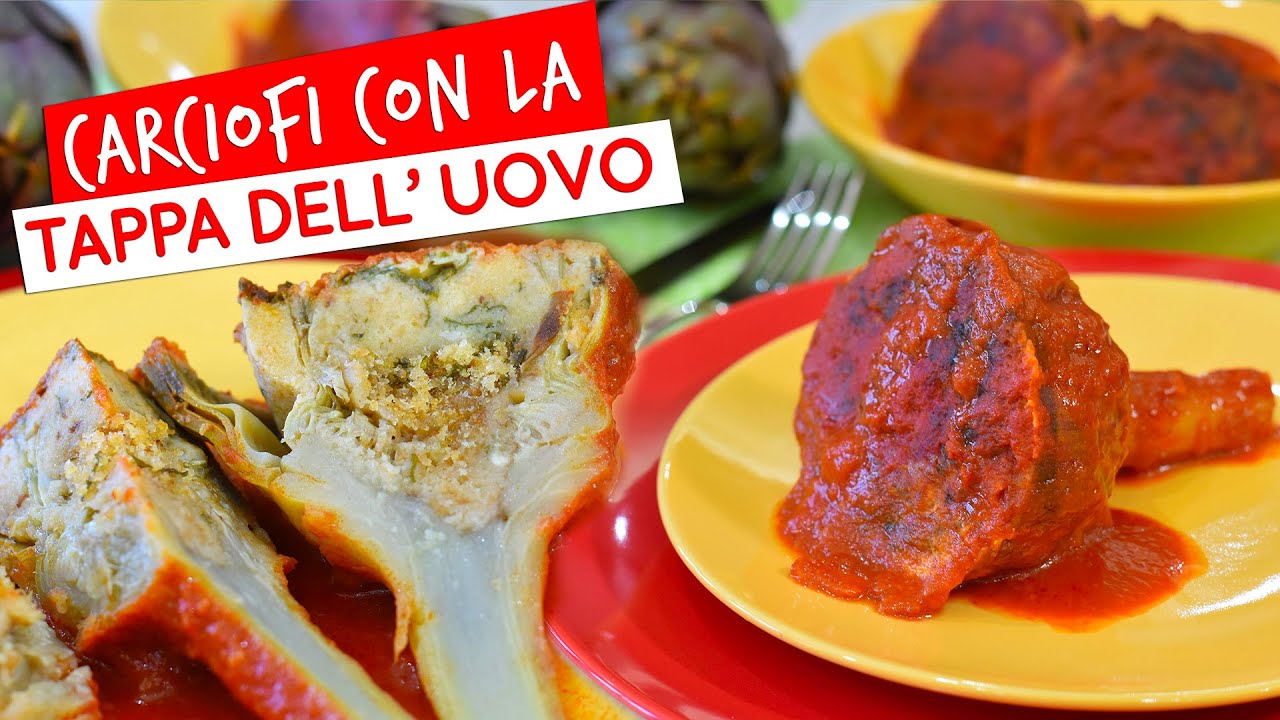 carciofi ripieni al sugo alla siciliana