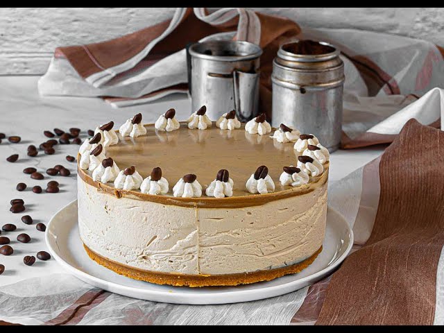 cheesecake al caffè con philadelphia e yogurt