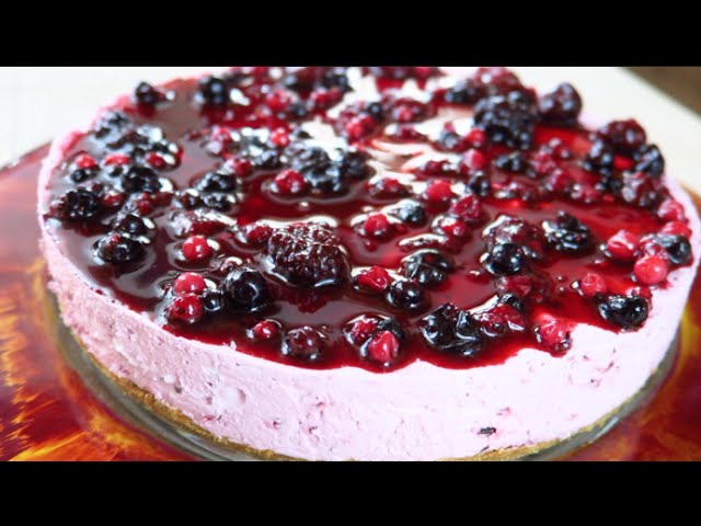cheesecake bimby ai frutti di bosco