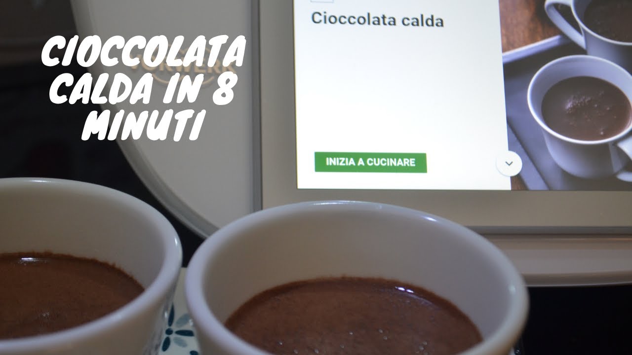 cioccolata calda bimby con cioccolato a pezzi