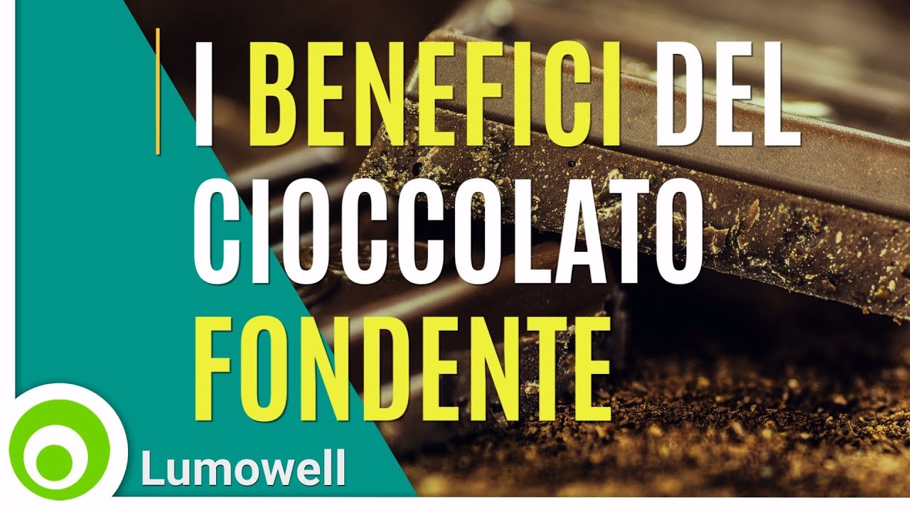 cioccolato fondente con nocciole fa bene