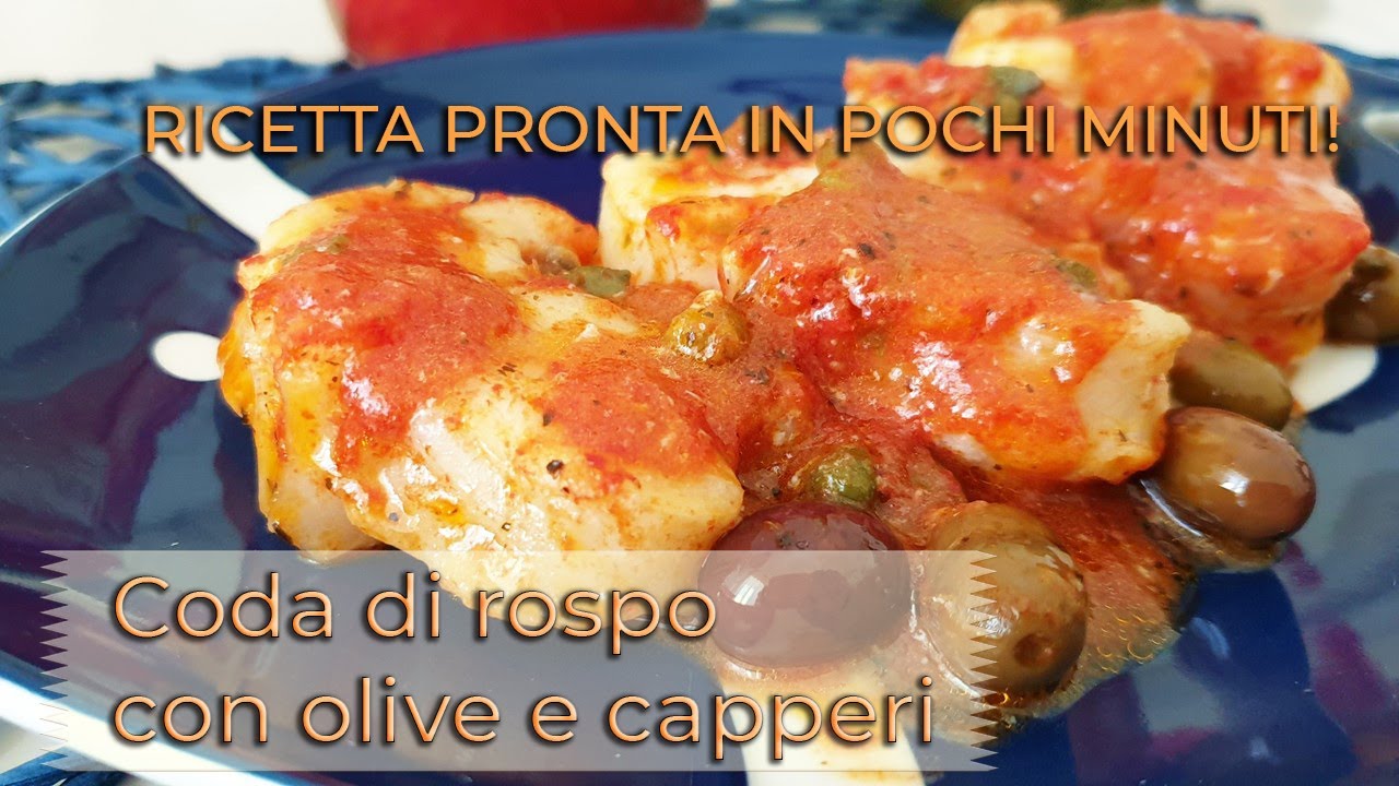 coda di rospo in padella senza pomodoro