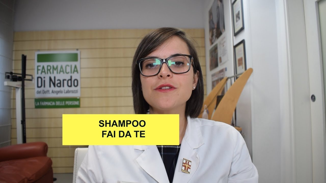 come fare lo shampoo in casa