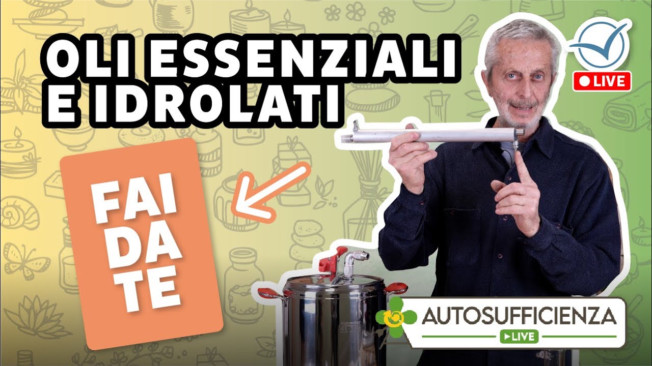 come fare olio essenziale in casa