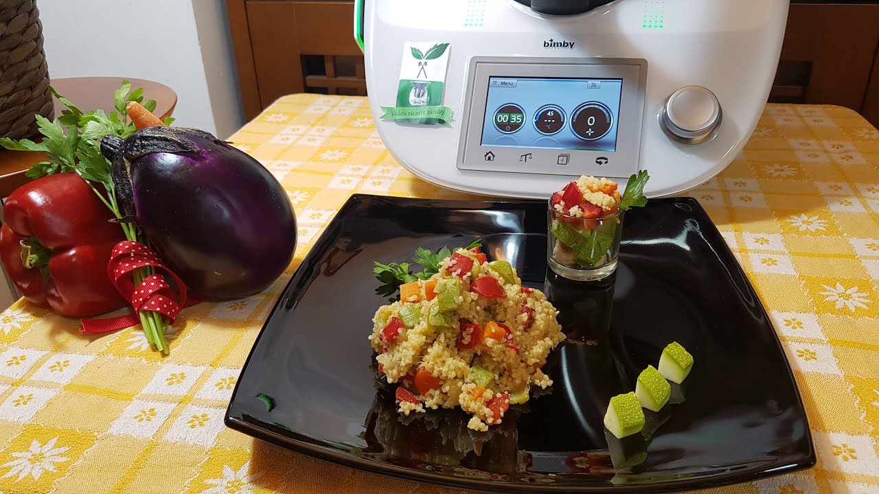 cous cous di verdure con bimby