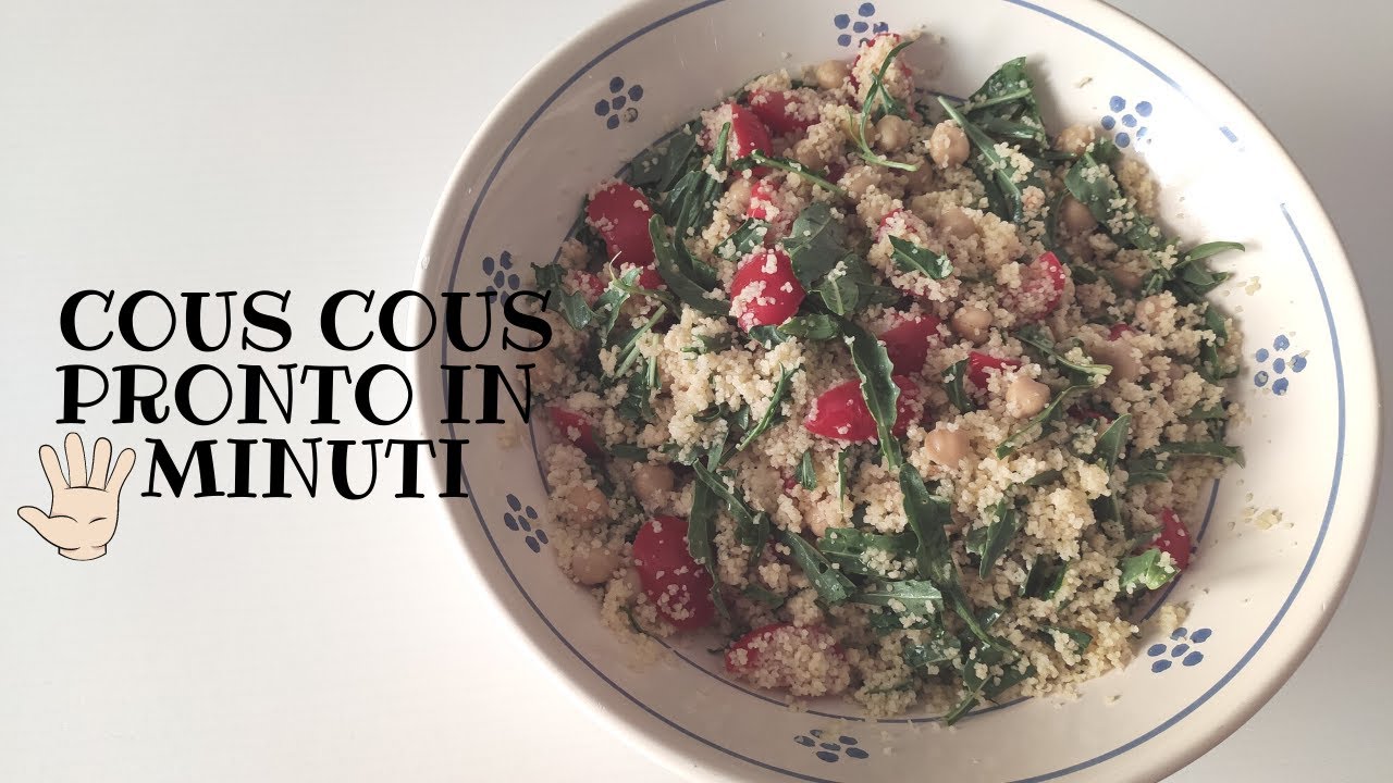 cous cous pronto in 5 minuti