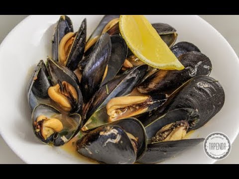 cozze al limone e vino bianco