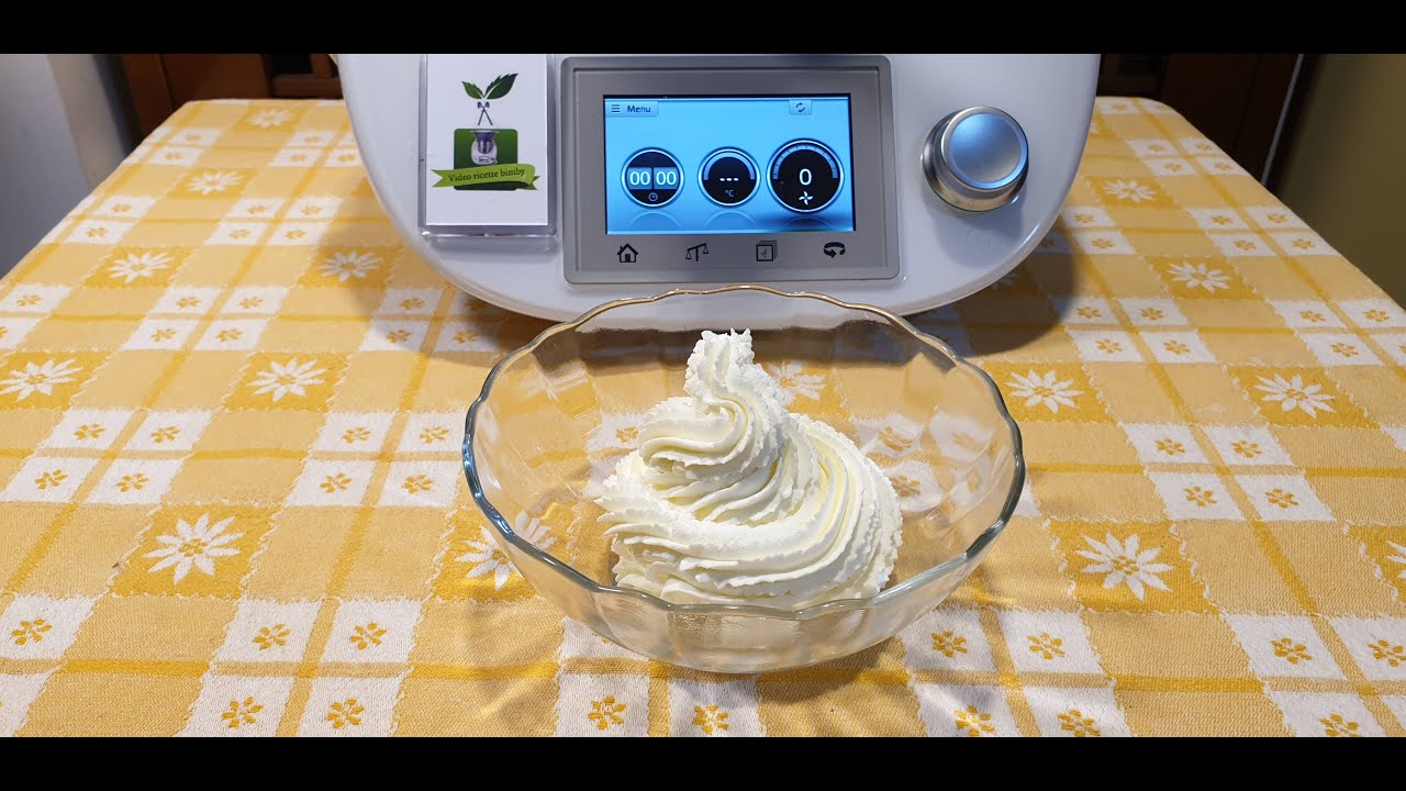 crema mascarpone e panna bimby senza uova