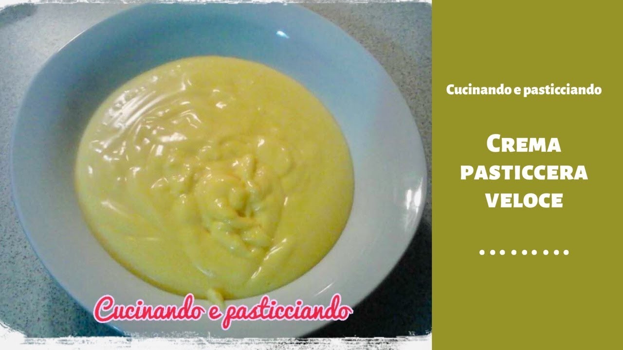 crema pasticcera bimby con 2 uova