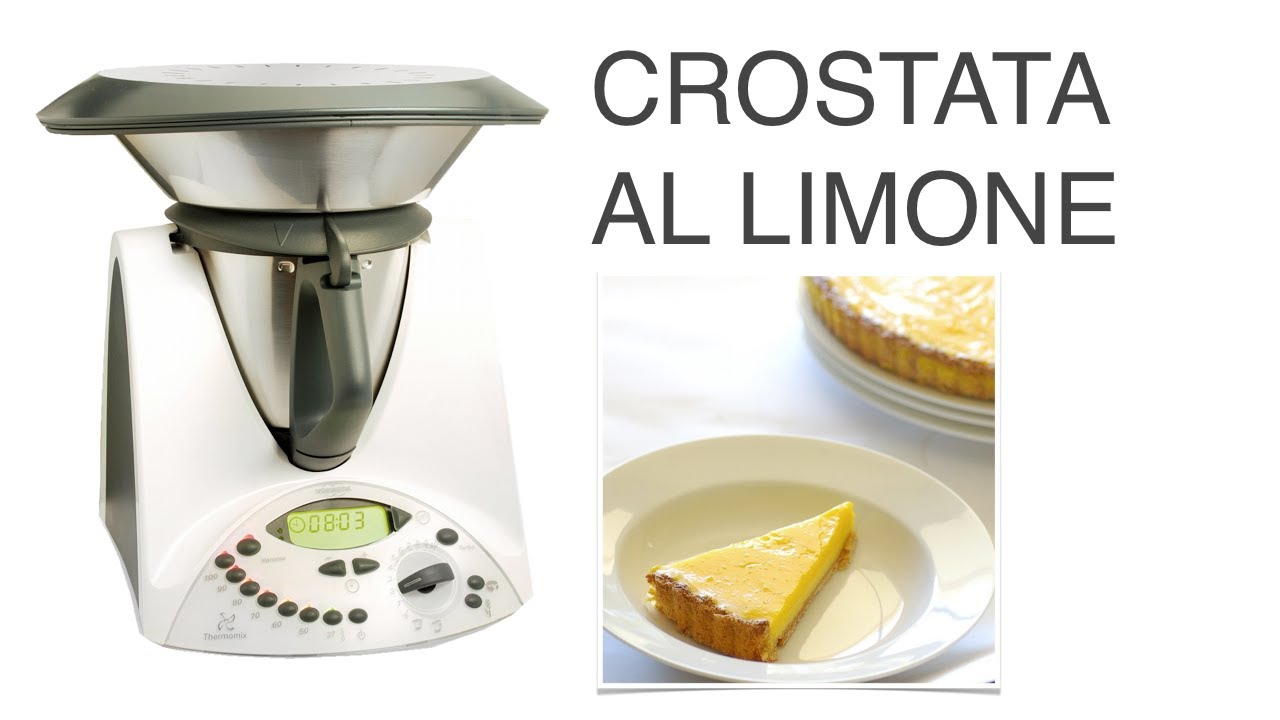crostata con crema al limone bimby