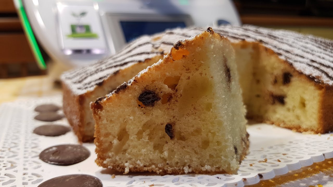 dolce con gocce di cioccolato bimby
