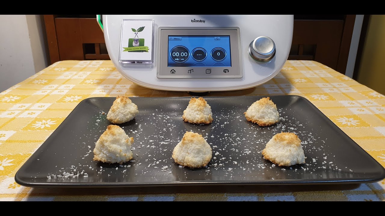 dolcetti al cocco con il bimby