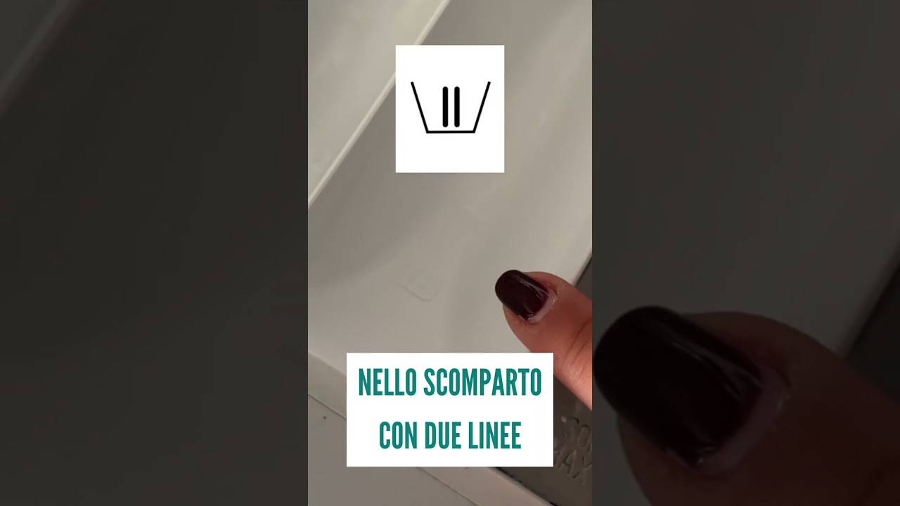 dove mettere il detersivo nella lavatrice carica dall'alto