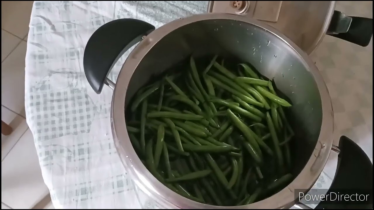 fagiolini in pentola a pressione tempo