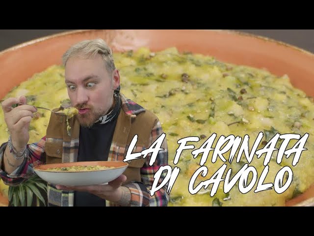 farinata di ceci con cavolo nero