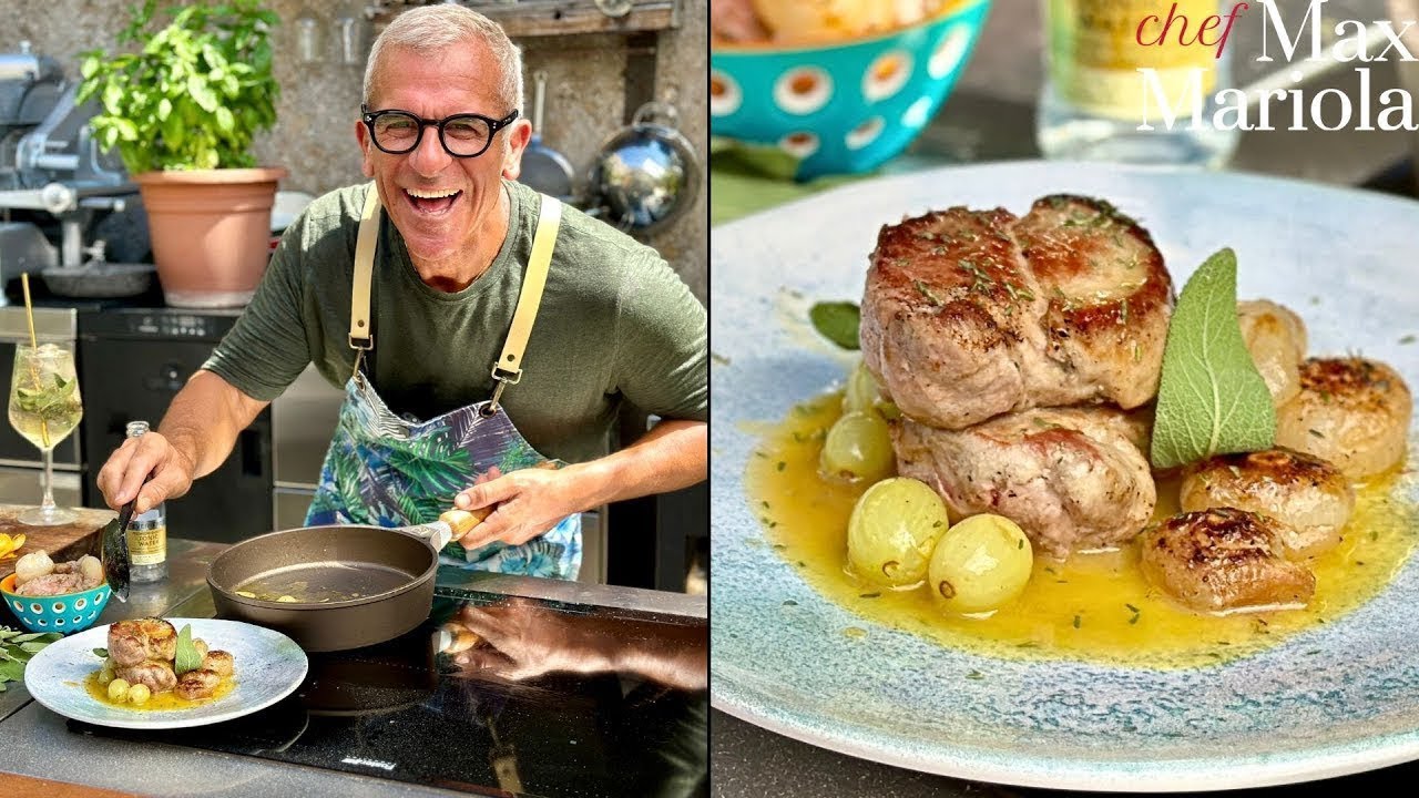 filetto di maiale con semi di papavero