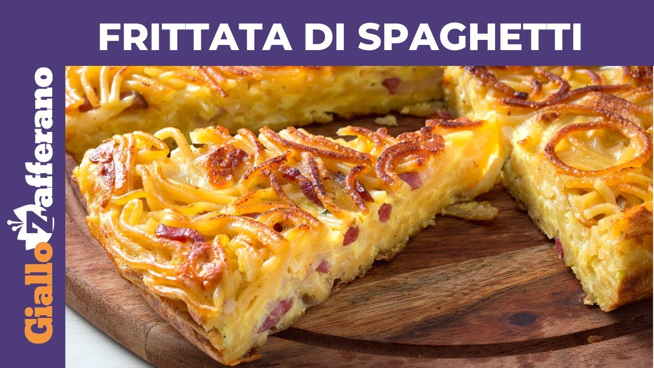 frittata di pasta avanzata al forno