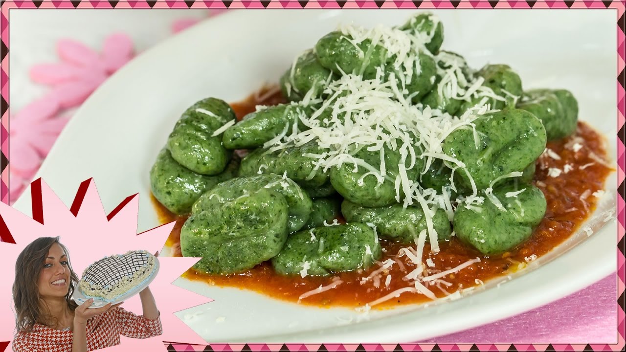 gnocchi di patate e spinaci condimento