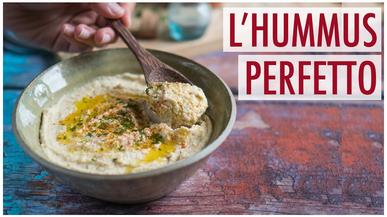hummus di ceci come si mangia