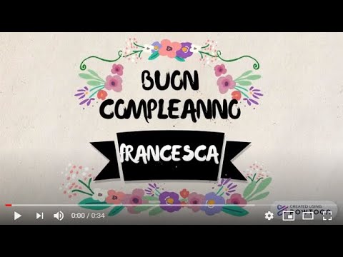 immagini di buon compleanno francesca gratis