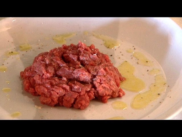 insalata di carne cruda alla piemontese